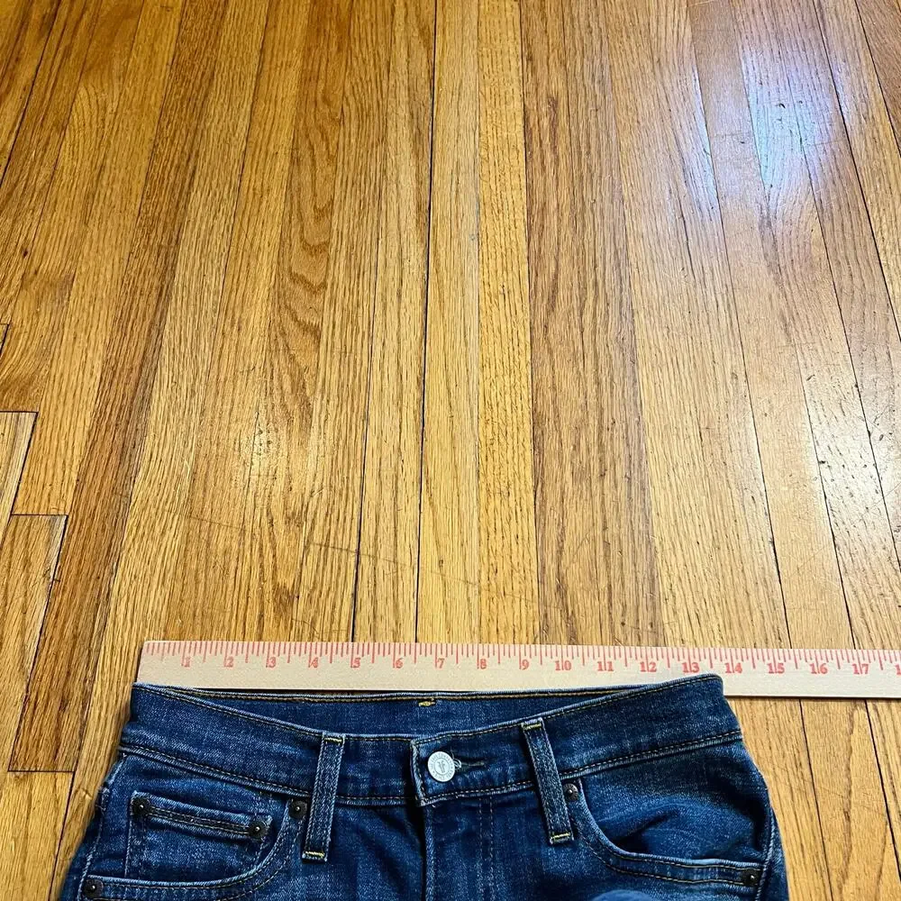 Frye Jeans Womens 27 Dark Skinny Mid Rise Ankle Denim Pants